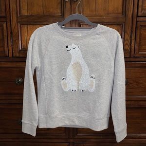 Girls Crew Cuts Embellished Sweater